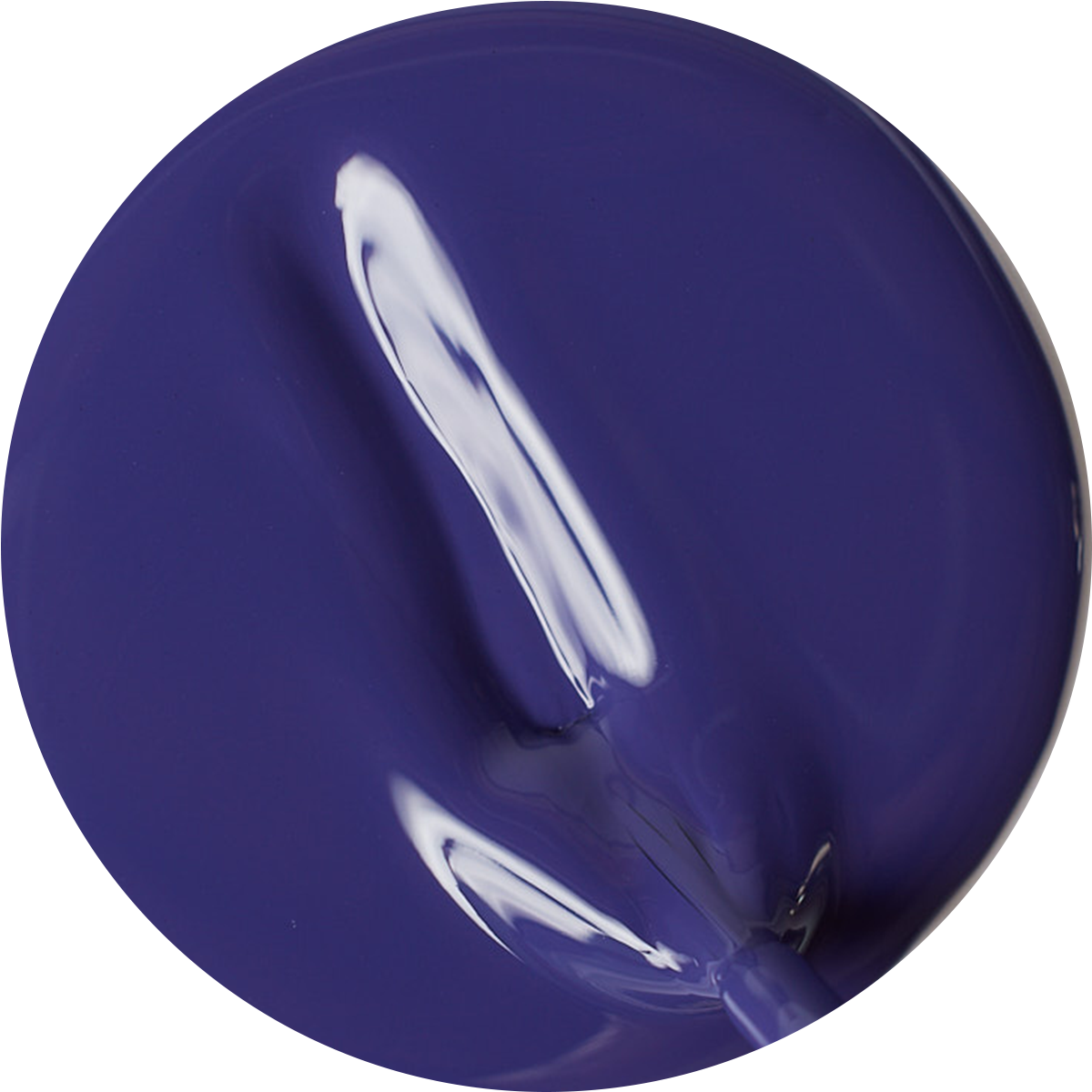 closeup paint swatch of violet nail polish