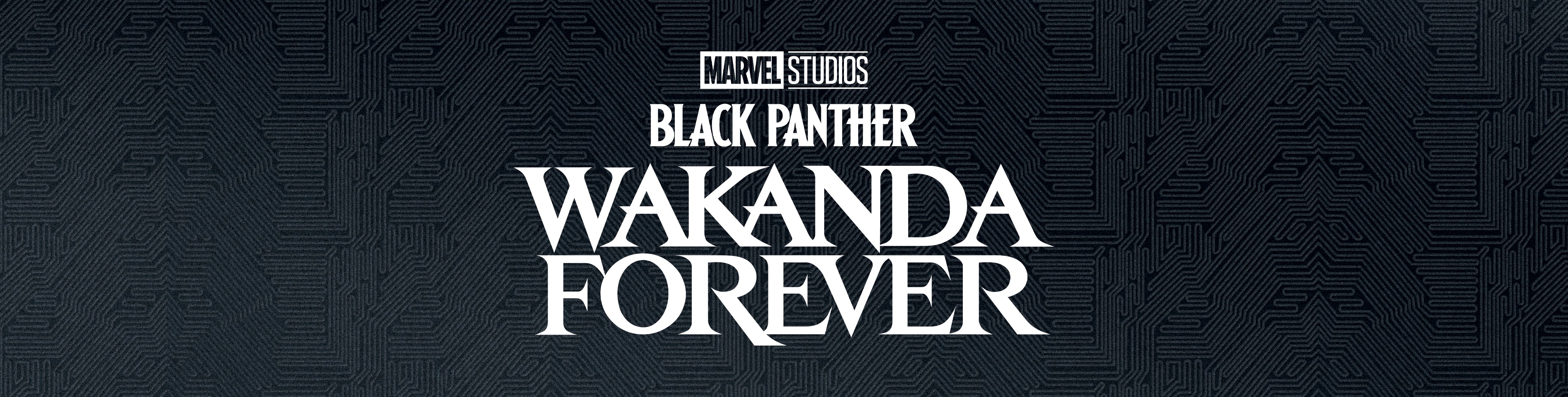 Black Panther Wakanda Forever Logo