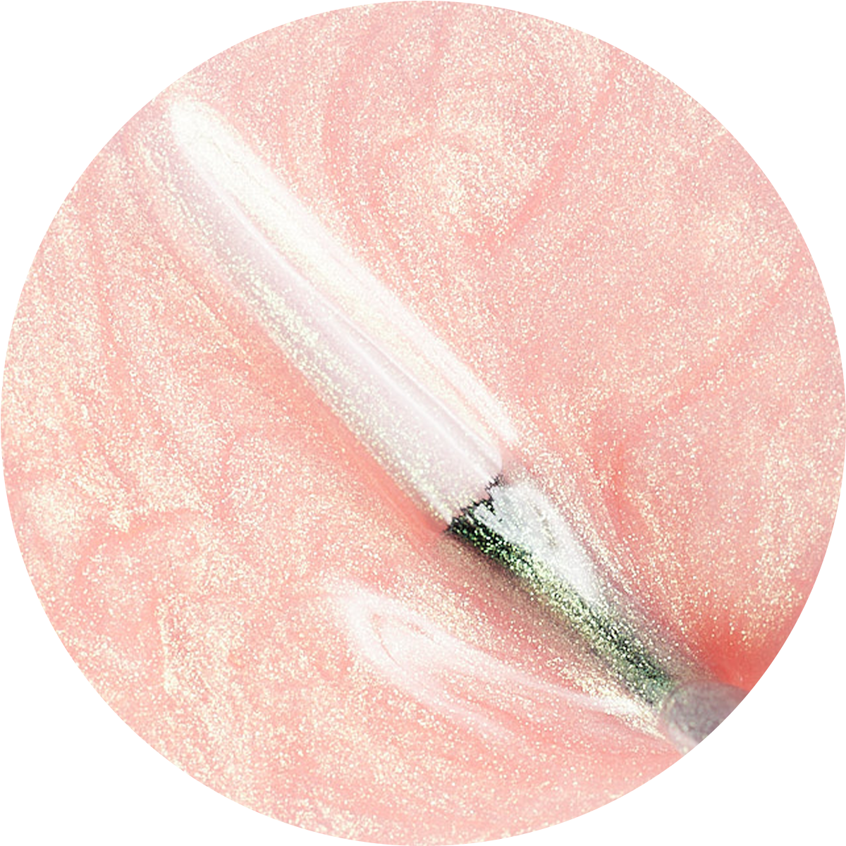 closeup paint swatch of Tipsy Tea Party nail polish