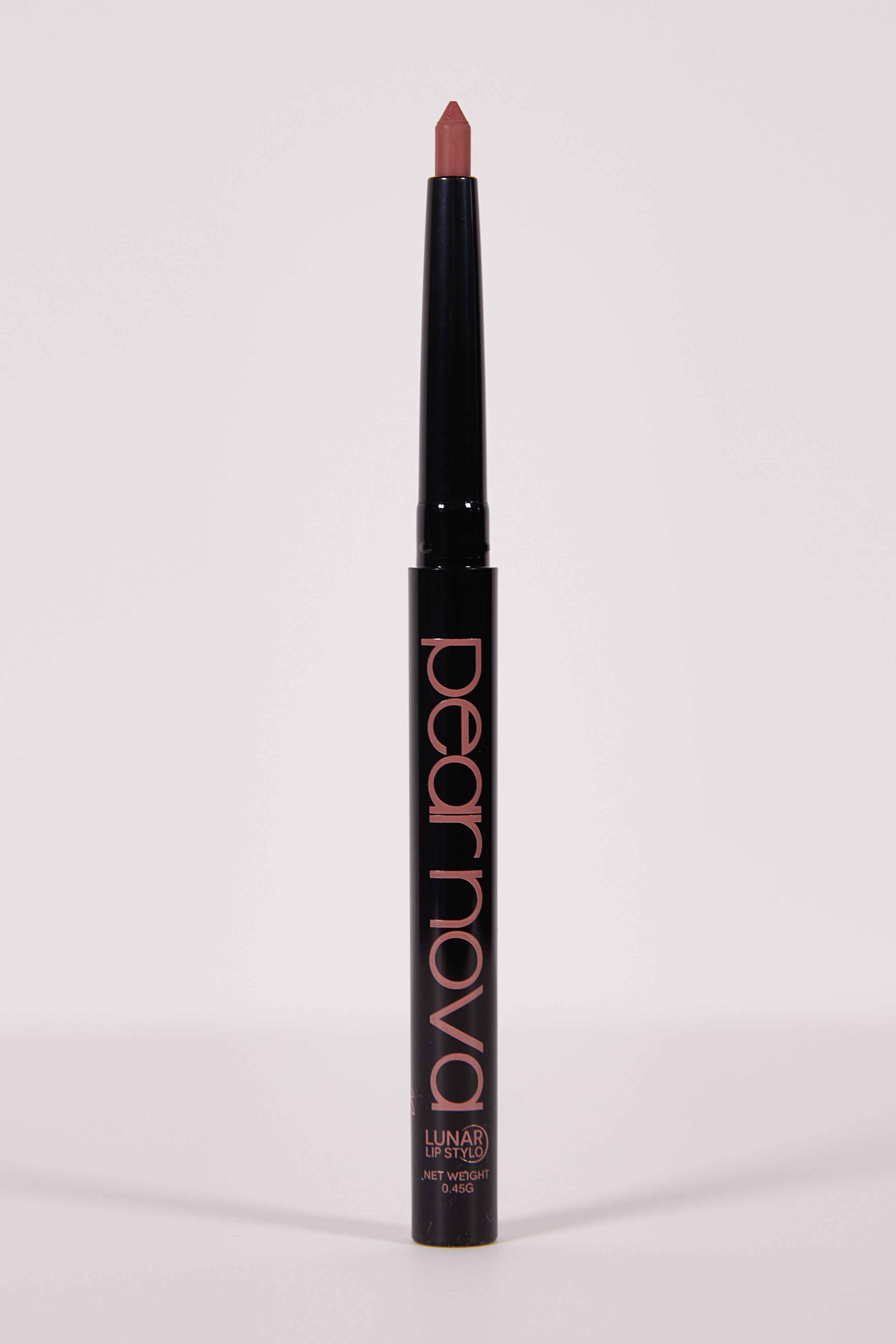 pear nova asteroid lip stylo product with cap off