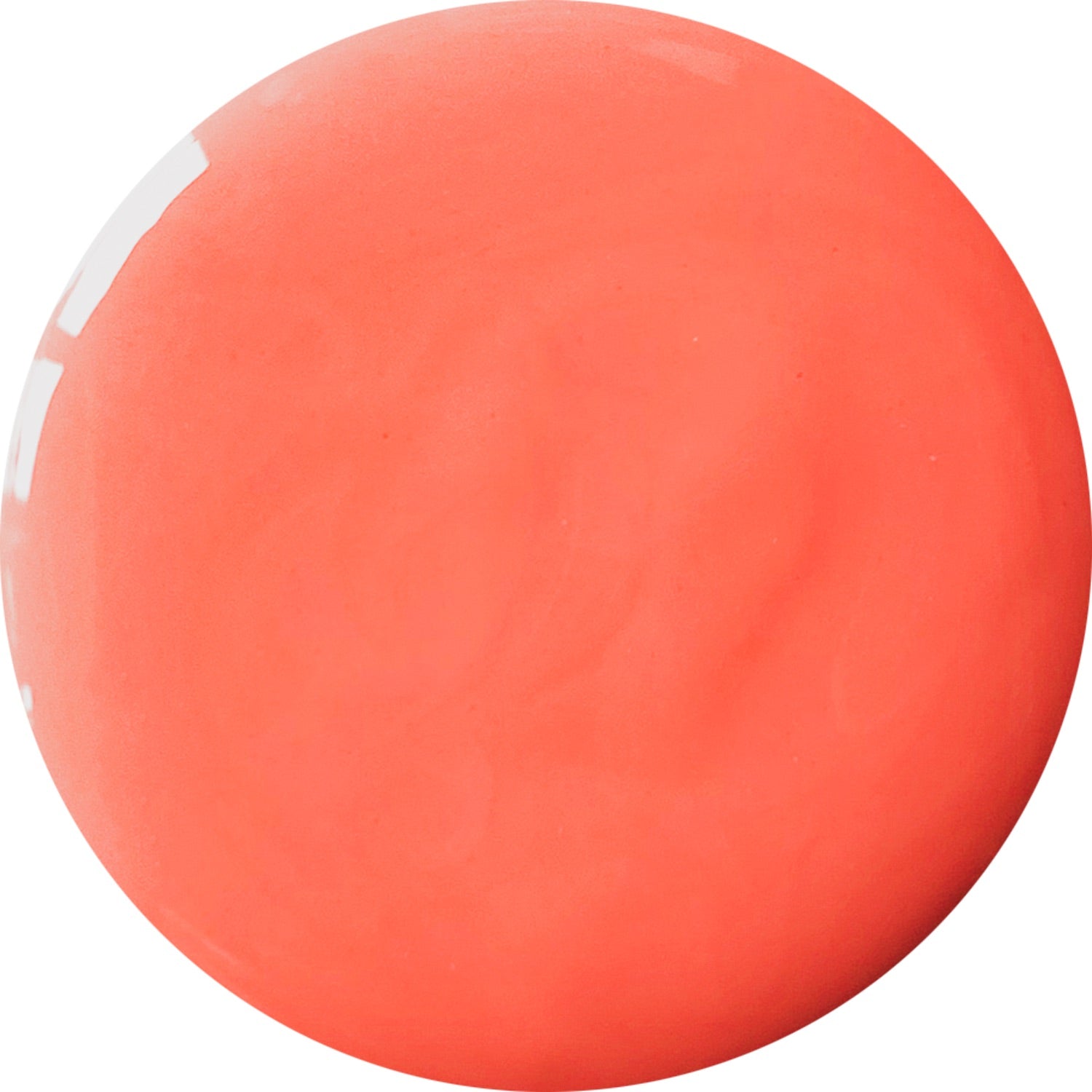 closeup paint swatch of Coral Reefer nail polish