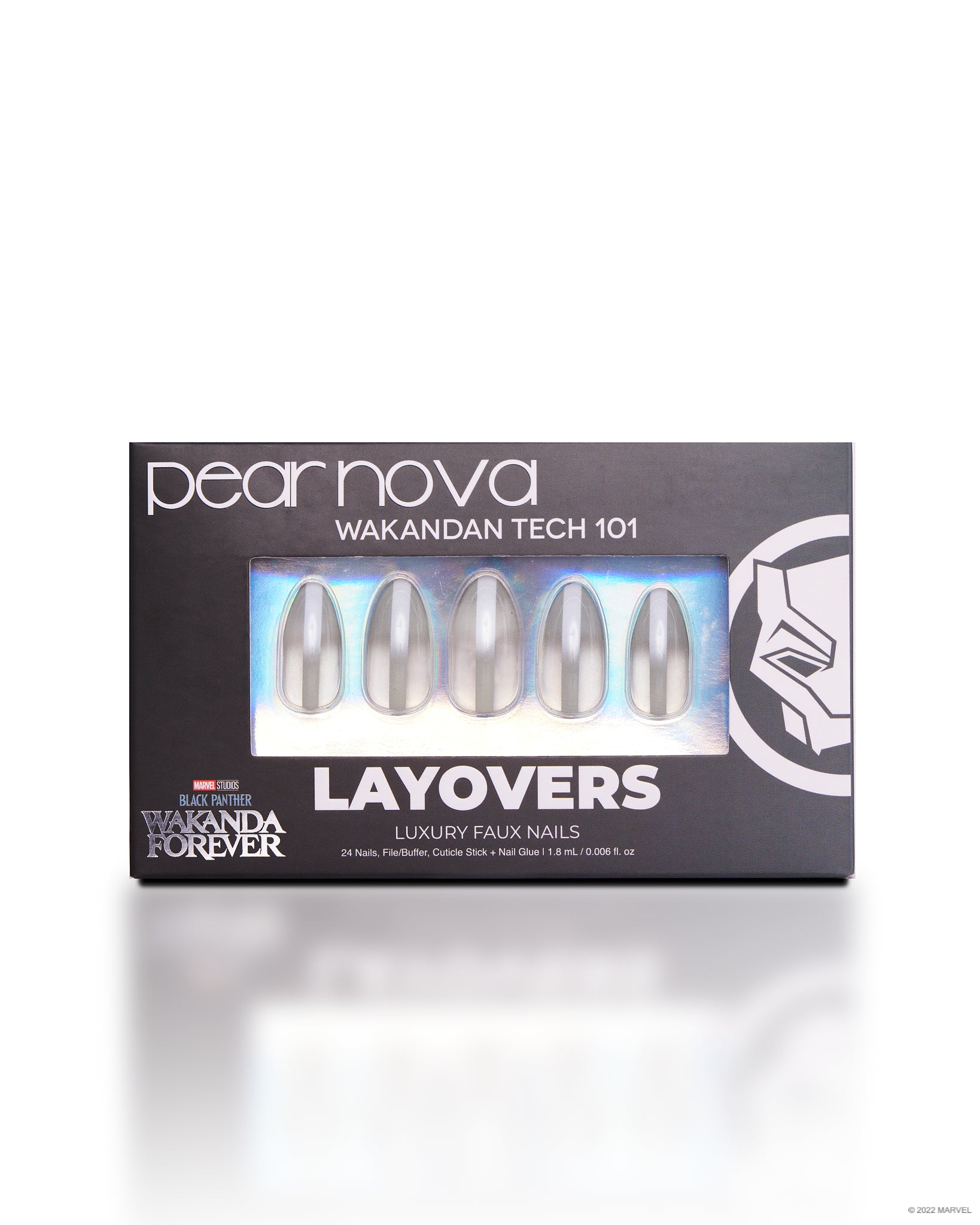 Marvel Studios' Black Panther: Wakanda Forever - Layovers Luxury Faux Nails Collection