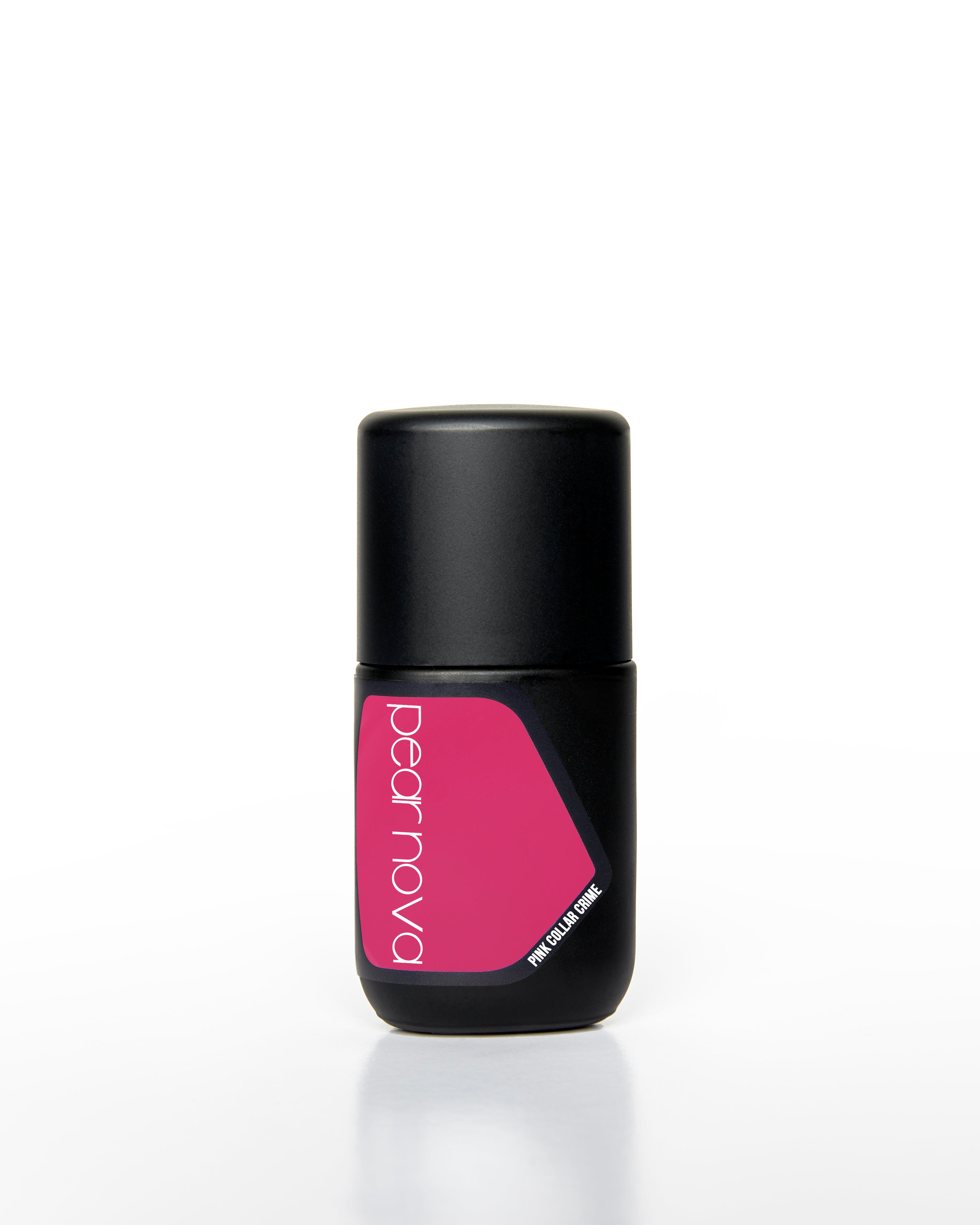 bottle of Pink Collar Crime Gel nail polish